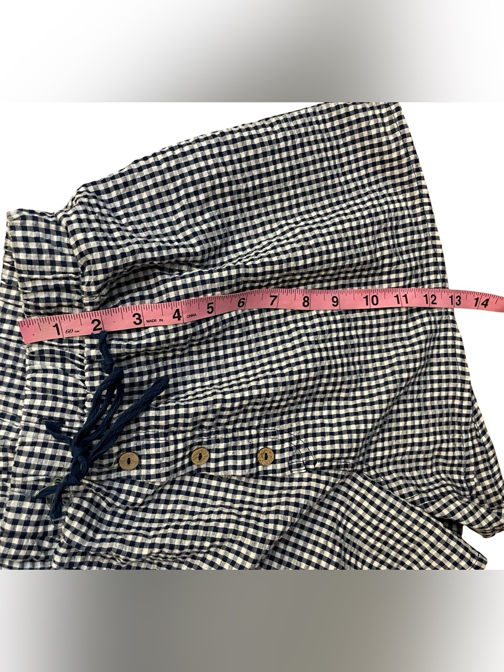 FREE PEOPLE INTIMATELY FREE CHECKED OUT GINGHAM SET - Picture 15 of 16